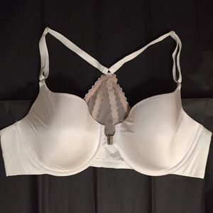 Adore Me Racerback Bra White 38DD